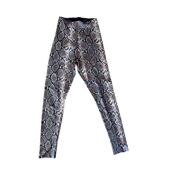 Commando snake skin print faux leather leggings - Picture 1 of 4